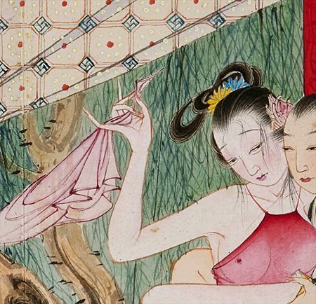 仁寿县-迫于无奈胡也佛画出《金瓶梅秘戏图》，却因此成名，其绘画价值不可估量